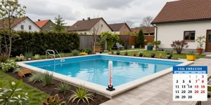 wann am besten pool aufstellen